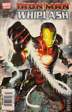 Variant Cover for Iron Man vs. Whiplash #4