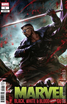 Variant Cover for Marvel: Black, White & Blood and Guts #1