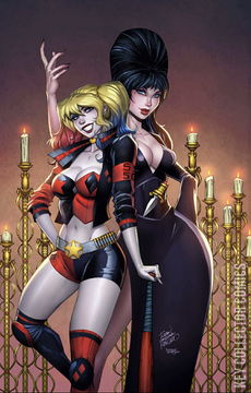 Variant Cover for Harley Quinn x Elvira #1