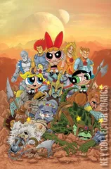 Variant Cover for Thundercats / Powerpuff Girls #4