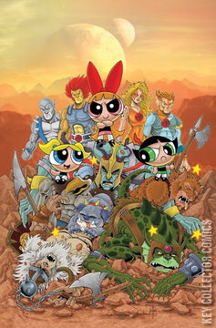 Variant Cover for Thundercats / Powerpuff Girls #4