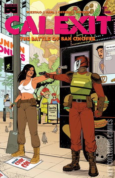 Variant Cover for Calexit: Battle of San Onofre #1