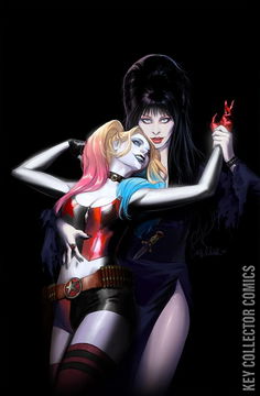 Variant Cover for Harley Quinn x Elvira #1