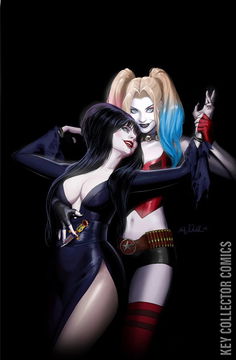 Variant Cover for Harley Quinn x Elvira #1