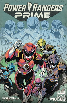 Variant Cover for Power Rangers: Prime #10