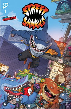 Variant Cover for Street Sharks #1