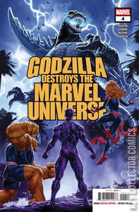 Godzilla Destroys the Marvel Universe #4