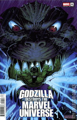 Godzilla Destroys the Marvel Universe