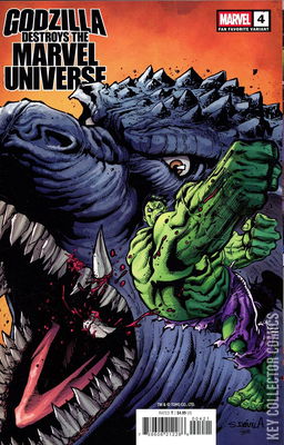 Godzilla Destroys the Marvel Universe