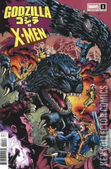 Variant Cover for Godzilla vs The X-Men #1