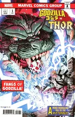 Variant Cover for Godzilla vs Thor #1