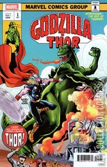 Variant Cover for Godzilla vs Thor #1