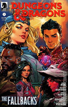 Variant Cover for Dungeons & Dragons: The Fallbacks Series #1