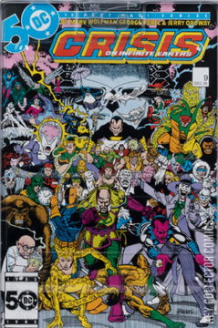 Variant Cover for Crisis on Infinite Earths #9