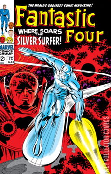 Variant Cover for Fantastic Four #72