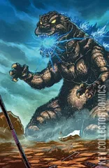 Variant Cover for Teenage Mutant Ninja Turtles x Godzilla #1