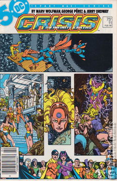 Variant Cover for Crisis on Infinite Earths #11