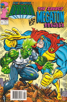 Variant Cover for Savage Dragon vs. Savage Megaton Man #1
