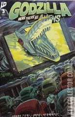 Variant Cover for Godzilla: Here There Be Aliens #3