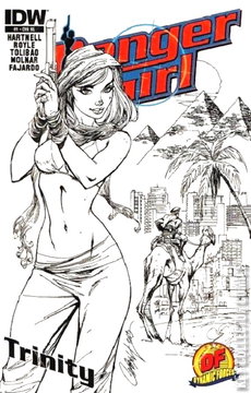 Variant Cover for Danger Girl: Trinity #1