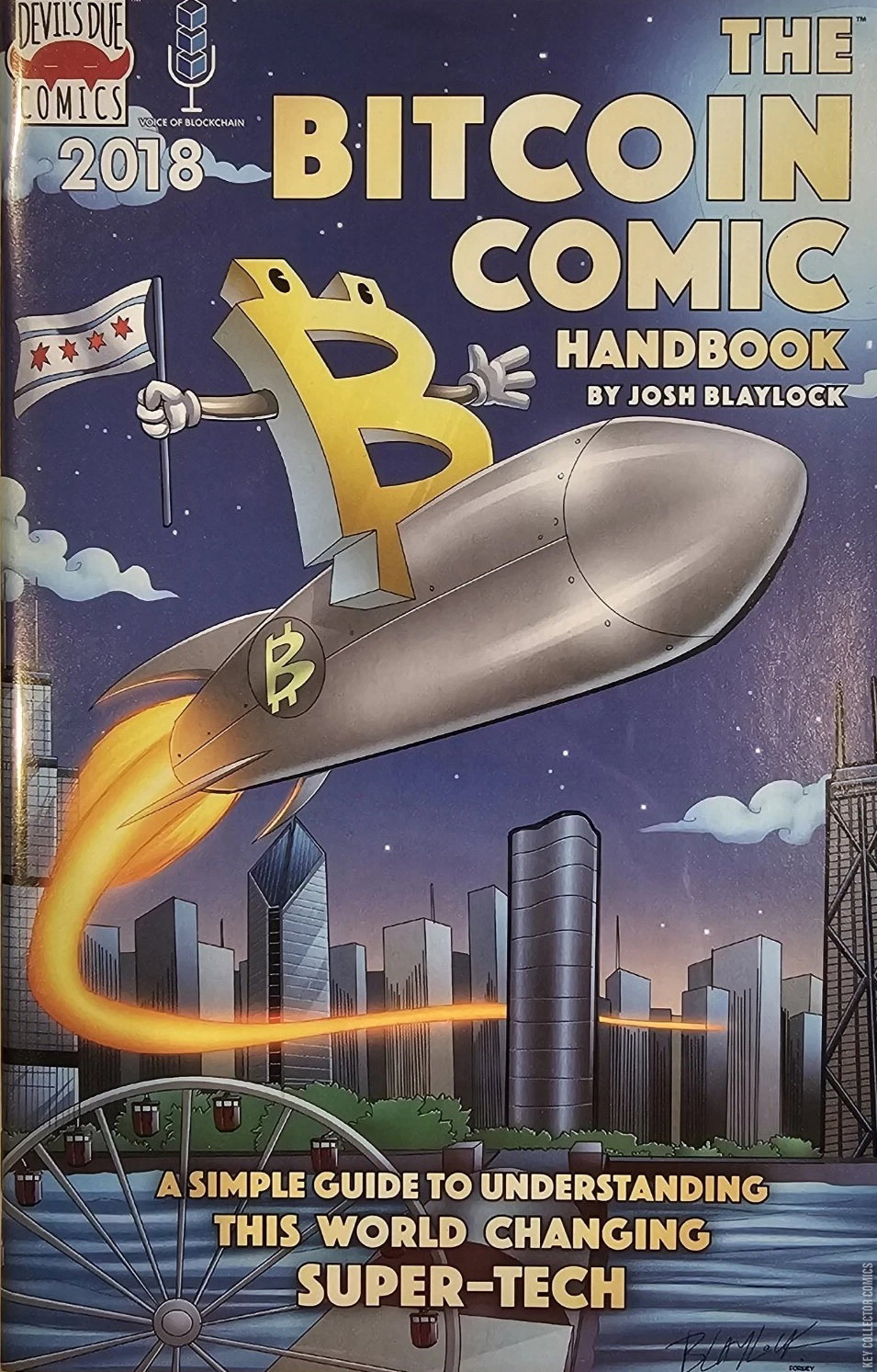 Bitcoin Comic Handbook #1 Published April 2018 | Key C