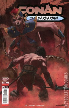 Variant Cover for Conan the Barbarian #22