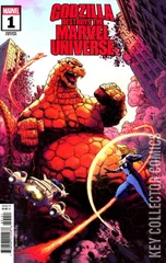 Variant Cover for Godzilla Destroys the Marvel Universe #1