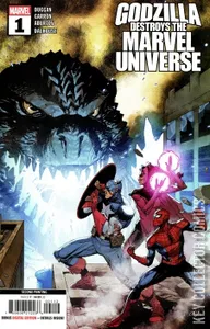 Godzilla Destroys the Marvel Universe #1