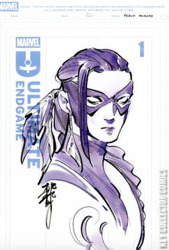 Variant Cover for Ultimate Endgame #1