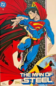 Variant Cover for Superman: The Man of Steel #1