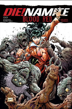 Variant Cover for Die!namite: Blood Red #1