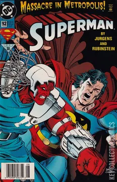 Variant Cover for Superman #92