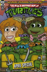 Variant Cover for Saturday Morning Adventures: Teenage Mutant Ninja Turtles - April Special #1