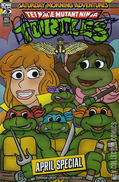 Variant Cover for Saturday Morning Adventures: Teenage Mutant Ninja Turtles - April Special #1