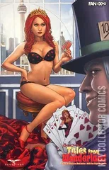 Variant Cover for Tales From Wonderland: Queen of Hearts vs. Mad Hatter #1