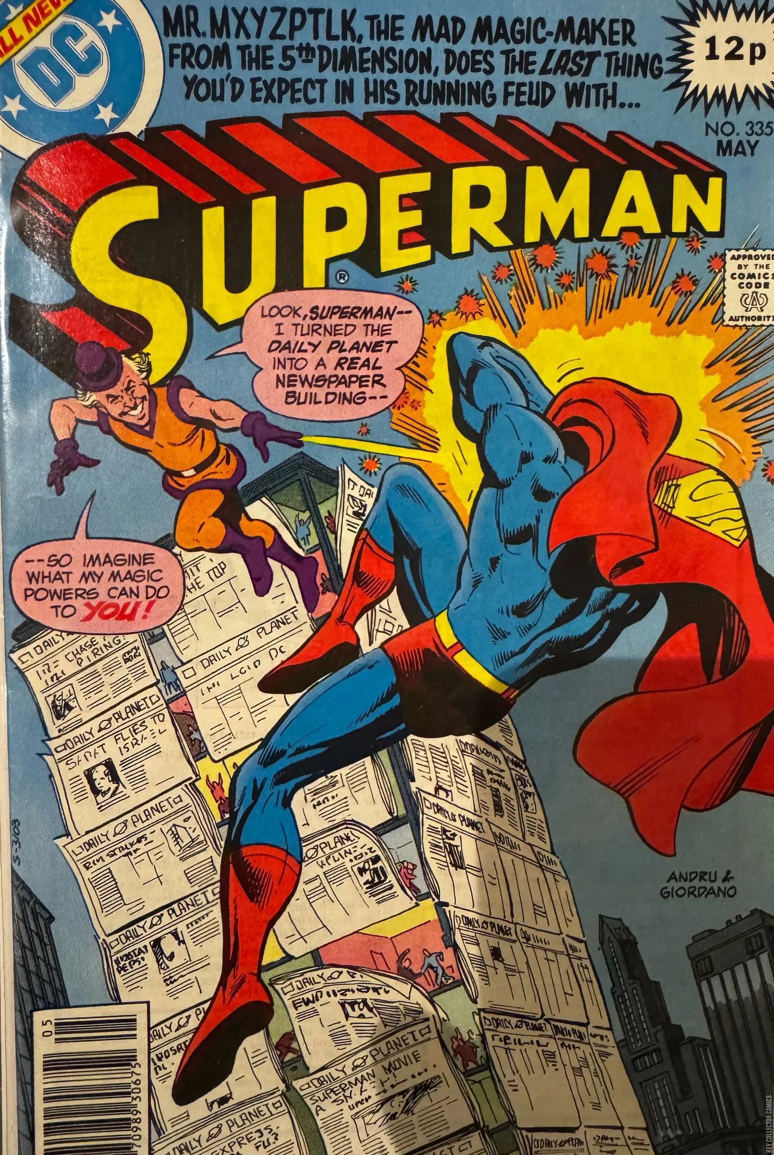 Superman #335 Published October 1979 | Key Collector Comics
