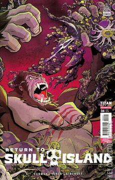Variant Cover for Return to Skull Island #4