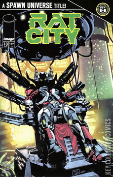 Variant Cover for Spawn: Rat City #18
