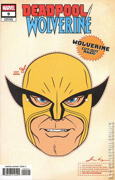 Variant Cover for Deadpool / Wolverine #9