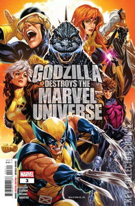 Godzilla Destroys the Marvel Universe #3