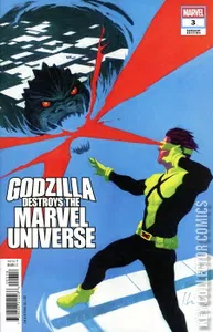 Godzilla Destroys the Marvel Universe #3