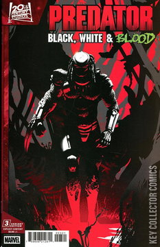 Variant Cover for Predator: Black, White & Blood #3
