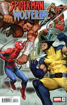 Variant Cover for Spider-Man & Wolverine #4