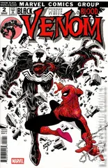 Variant Cover for Venom: Black, White & Blood #2