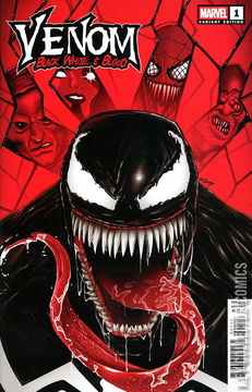 Variant Cover for Venom: Black, White & Blood #1