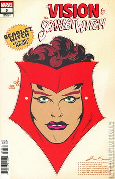 Variant Cover for Vision & Scarlet Witch #5