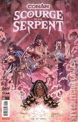 Variant Cover for Conan the Barbarian: Scourge of the Serpent #2