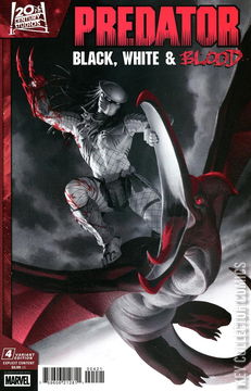 Variant Cover for Predator: Black, White & Blood #4