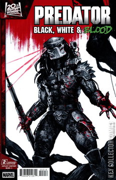 Variant Cover for Predator: Black, White & Blood #2