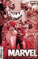 Variant Cover for Marvel: Black, White & Blood and Guts #1